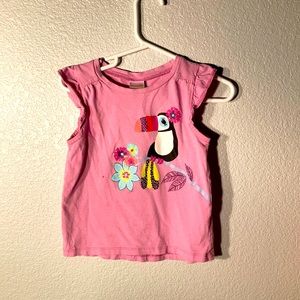 GYMBOREE top for girls violet color 2T size